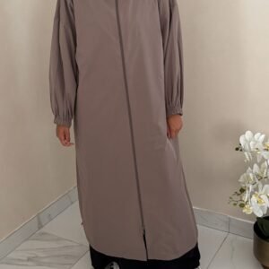 manteau long ceinturé – col châle